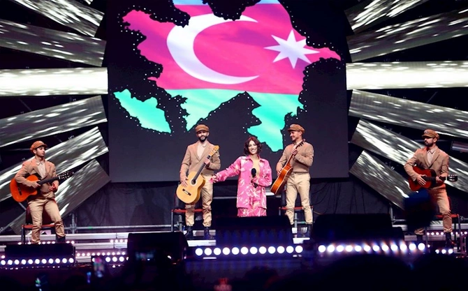 Bakıda Zəfər Günü konserti — FOTOLAR