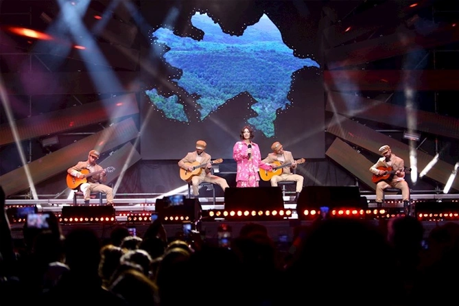 Bakıda Zəfər Günü konserti — FOTOLAR