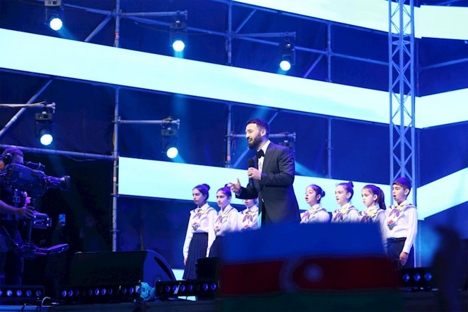 Bakıda Zəfər Günü konserti — FOTOLAR
