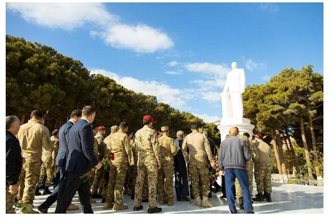Zəfər Günü Abşeronda böyük coşqu ilə qeyd olundu — FOTOLAR