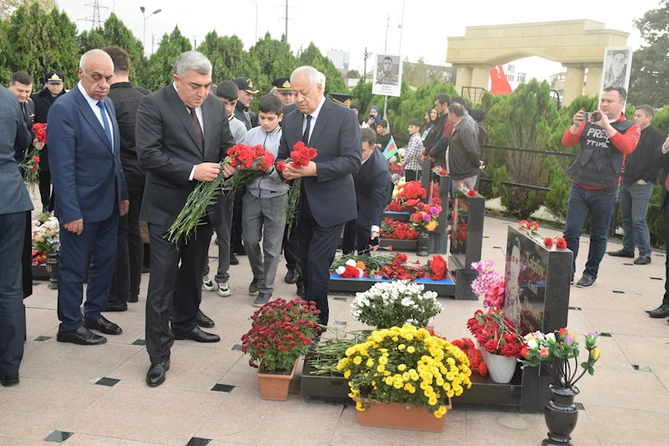 Quba Rayon İcra Hakimiyyətinin təşkilatçılığı ilə “8 Noyabr - Zəfər Günü” münasibətilə tədbir keçirilib