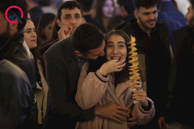 Bakıda axşam yarmarkası...— FOTOLAR