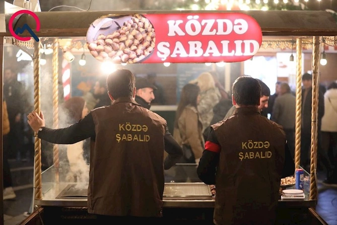 Bakıda axşam yarmarkası...— FOTOLAR