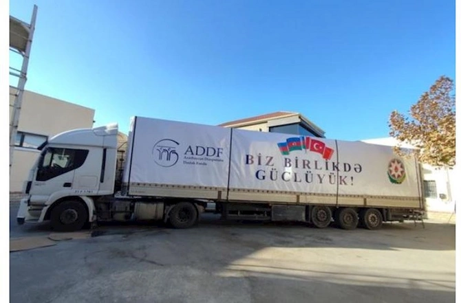Azərbaycandan Türkiyəyə növbəti yardım — FOTO