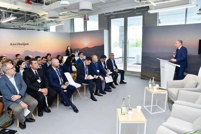 COP 28: Azərbaycan pavilyonunda növbəti tədbir keçirilib — FOTOLAR