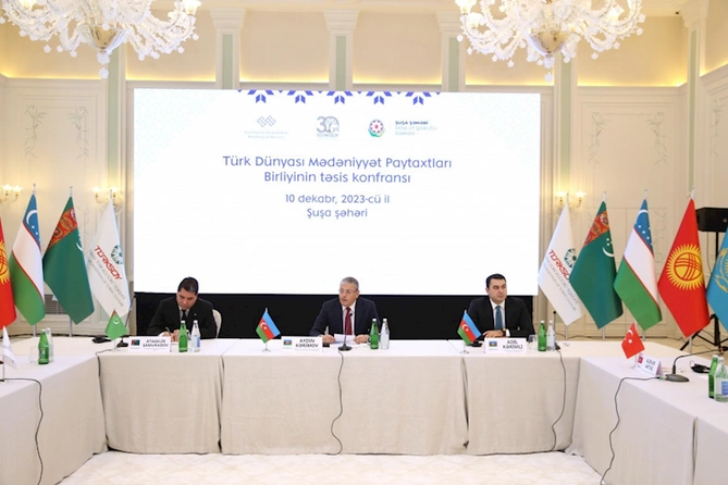 Şuşada Türk Dünyası Mədəniyyət Paytaxtları Birliyinin təsis konfransı keçirilir