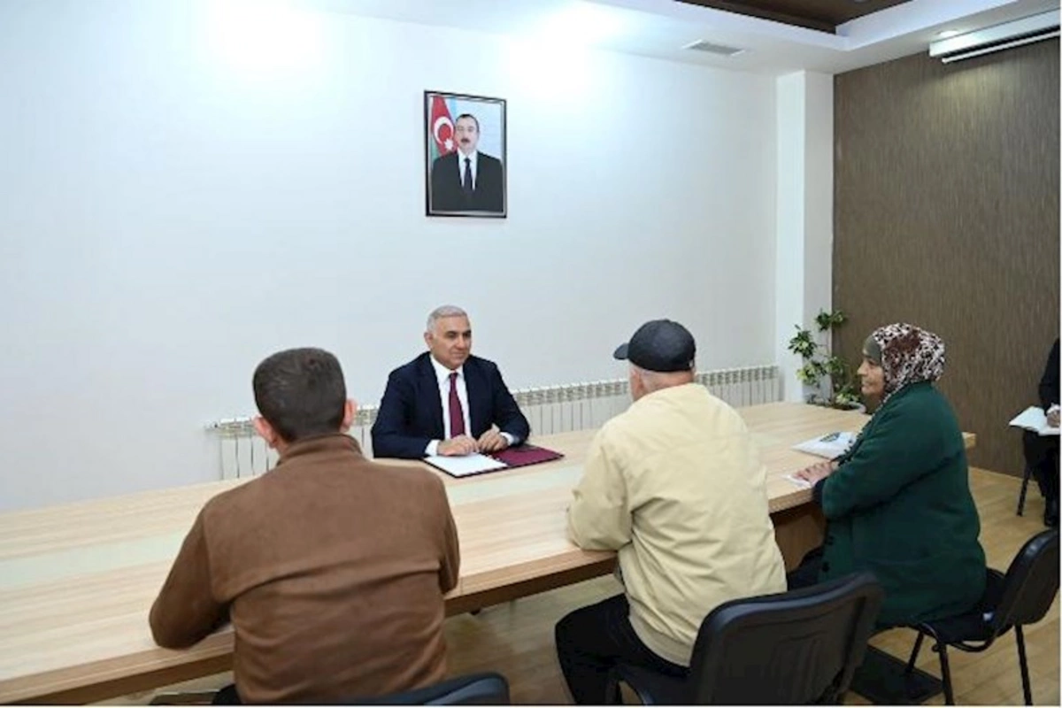 “Azərişıq” ASC-nin sədri Vüqar Əhmədov Lənkəranda vətəndaşları qəbul edib — FOTO