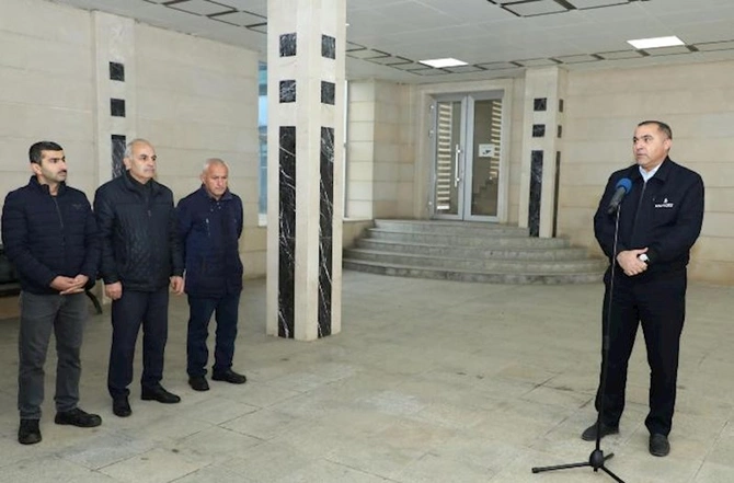 Lənkəran sahibkarlarının qaz təchizatı ilə bağlı problemləri dinlənildi — FOTOLAR Lənkəran sahibkarlarının qaz təchizatı ilə bağlı problemləri dinlənildi — FOTOLAR