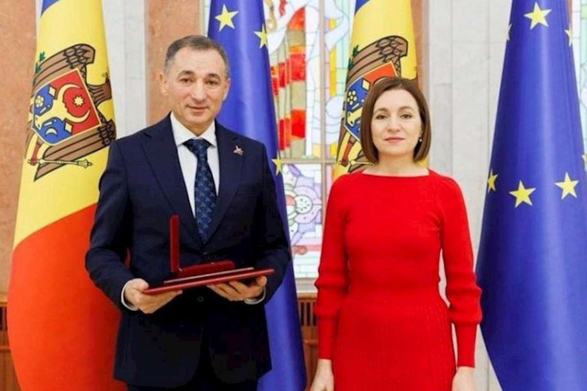 Azərbaycan səfiri Moldovanın “Şərəf” ordeni ilə təltif edildi