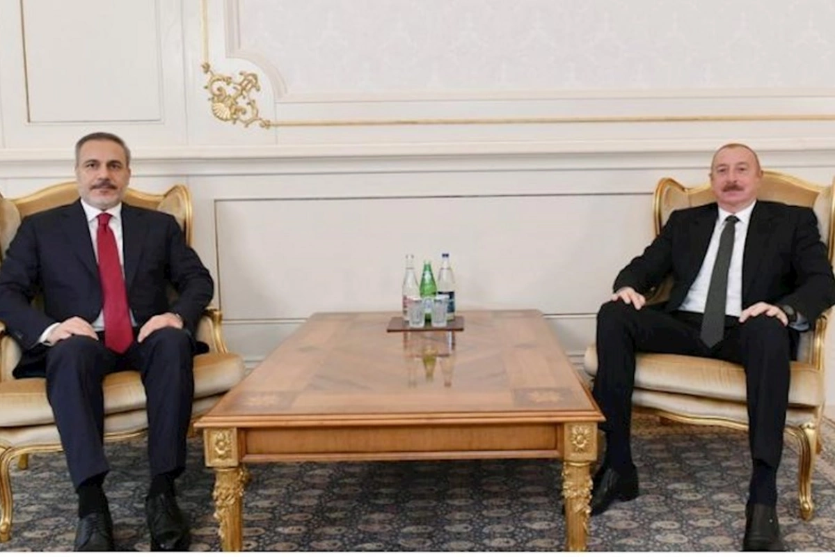 Prezident Hakan Fidanı qəbul etdi