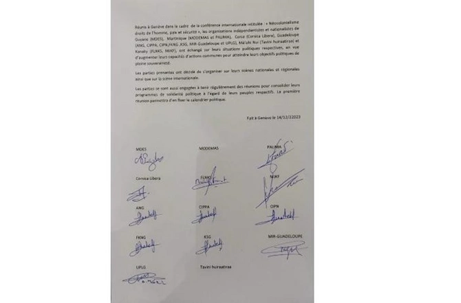 Cenevrə konfransında Fransa müstəmləkəçiliyinə qarşı mütəmadi iclasların keçirilməsi qərara alınıb Cenevrə konfransında Fransa müstəmləkəçiliyinə qarşı mütəmadi iclasların keçirilməsi qərara alınıb