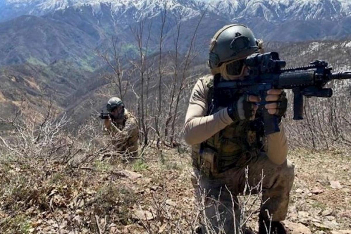 Türkiyə ordusu İraqın şimalında 7 terrorçunu zərərsizləşdirib