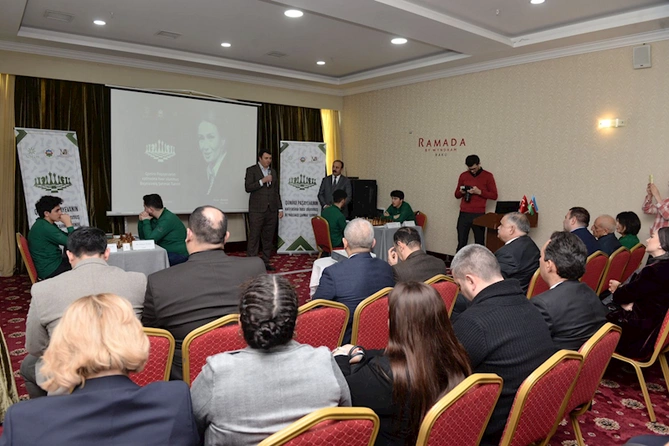 Qənirə Paşayevanın xatirəsinə həsr edilmiş şahmat turnirinin açılış mərasimi keçirilib Qənirə Paşayevanın xatirəsinə həsr edilmiş şahmat turnirinin açılış mərasimi keçirilib