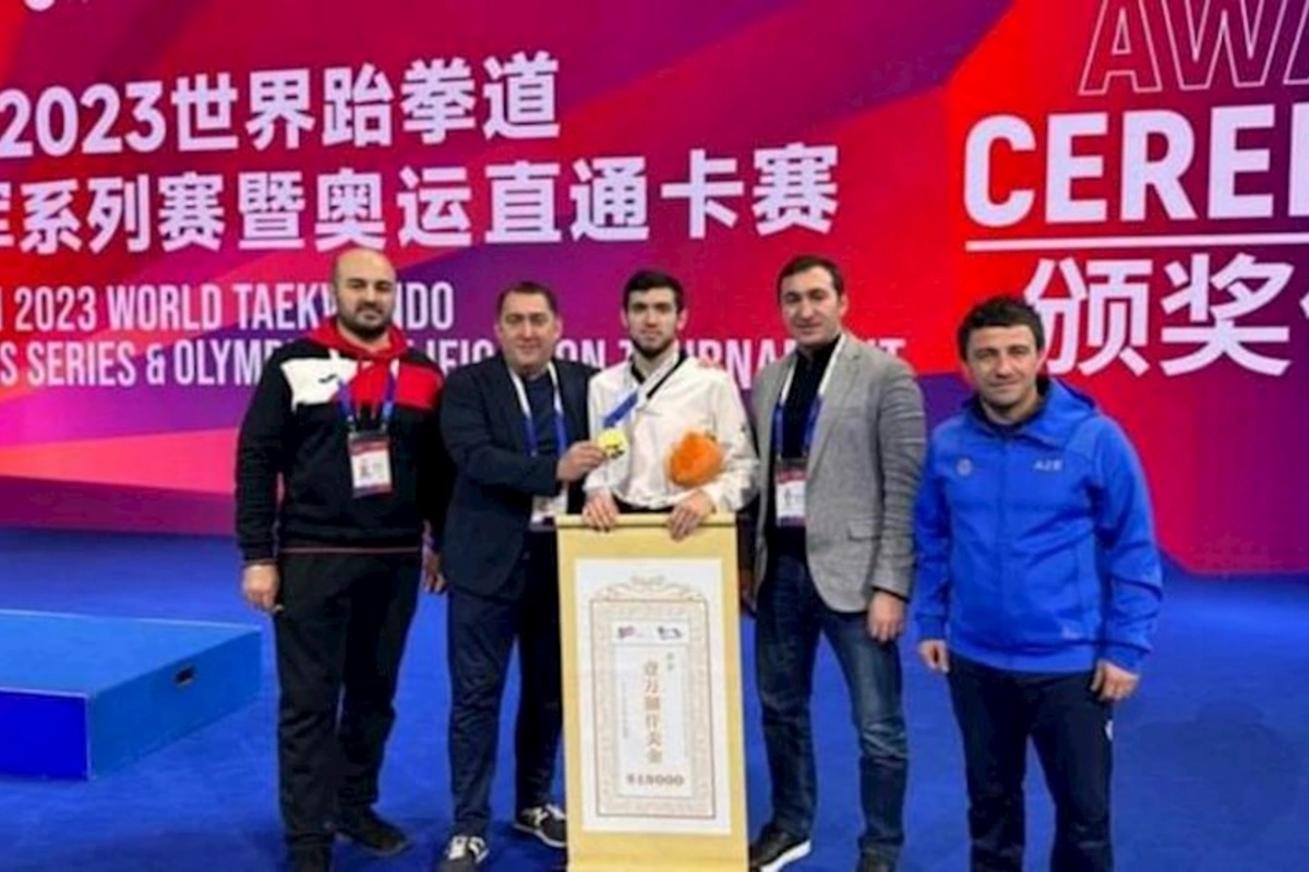 Azərbaycan taekvondoçusu Yay Olimpiya Oyunlarına vəsiqə qazanıb