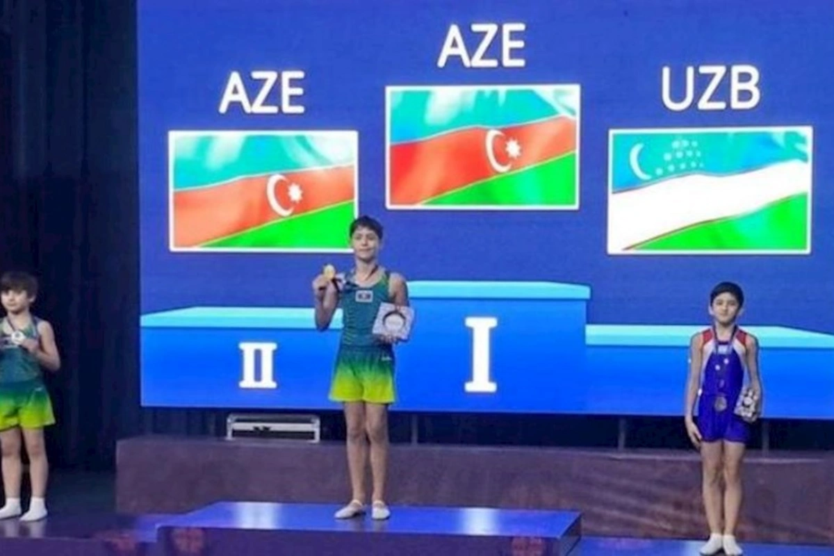 Azərbaycan gimnastları beynəlxalq turnirdə növbəti medallara sahib olublar