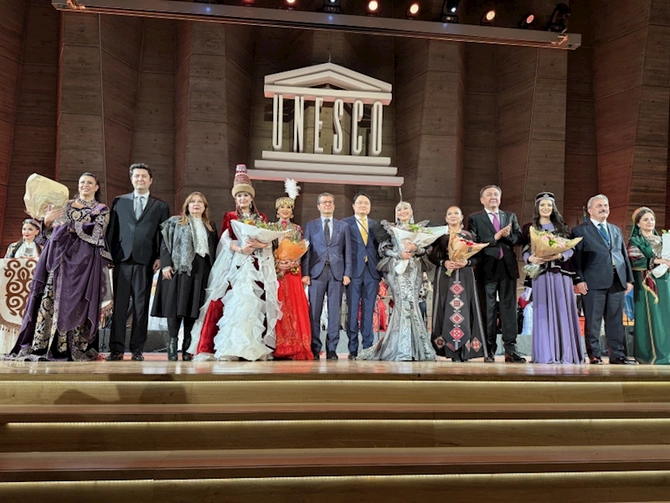 UNESCO mənzil-qərargahında TÜRKSOY-un 30 illiyi konsert proqramı ilə qeyd edilib