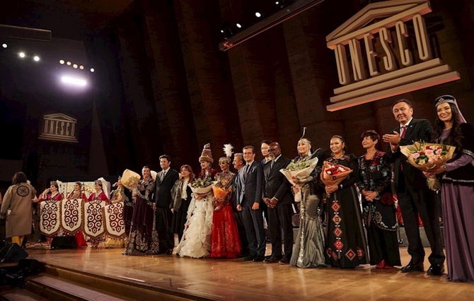 UNESCO mənzil-qərargahında TÜRKSOY-un 30 illiyi konsert proqramı ilə qeyd edilib