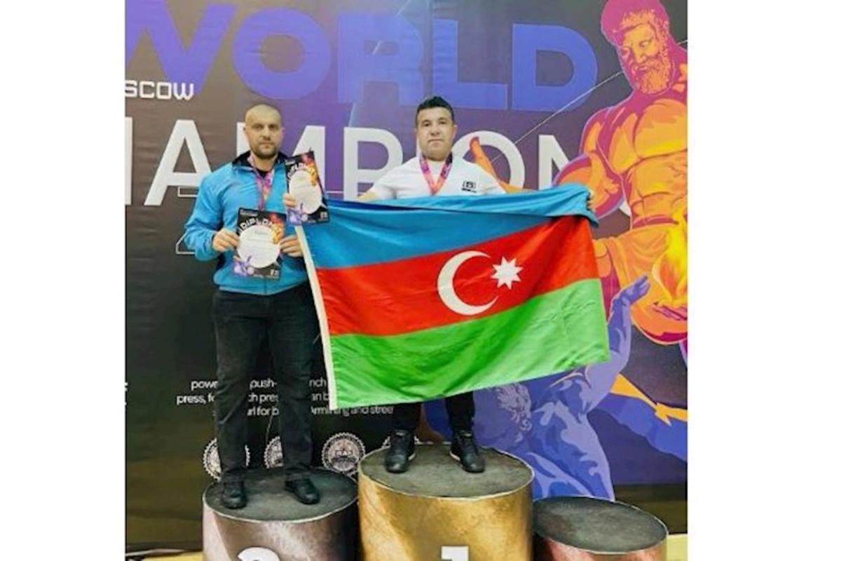 Azərbaycan Strongmen Federasiyasının Prezidenti və Vitse prezidenti Dünya çempionu oldu