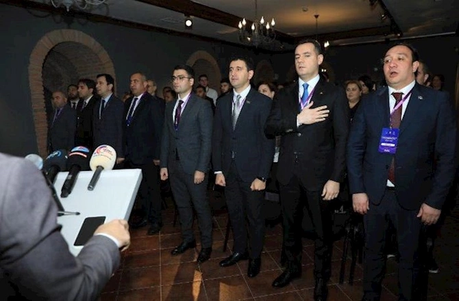 Tbilisidə Qərbi Azərbaycana qayıdışla bağlı Gürcüstan Forumu keçirildi — FOTOLAR Tbilisidə Qərbi Azərbaycana qayıdışla bağlı Gürcüstan Forumu keçirildi — FOTOLAR