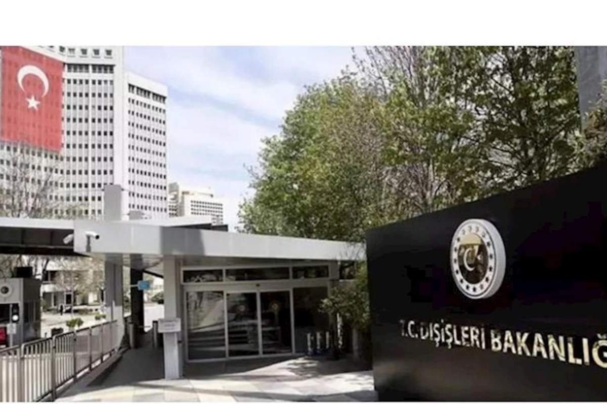 Türkiyə XİN Çinə başsağlığı verdi