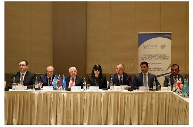 Bakıda balıqçılıq təsərrüfatı və akvakultura sahəsində Regional Komissiyanın 8-ci sessiyası keçirilir Bakıda balıqçılıq təsərrüfatı və akvakultura sahəsində Regional Komissiyanın 8-ci sessiyası keçirilir