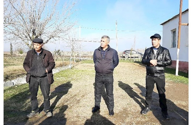 “Səyyar qəbul otağı” Salmanlı kəndində təşkil olundu — FOTOLAR