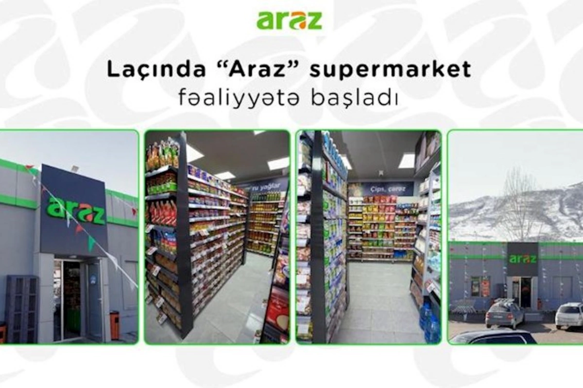 “Araz” supermarket Laçında — FOTOLAR