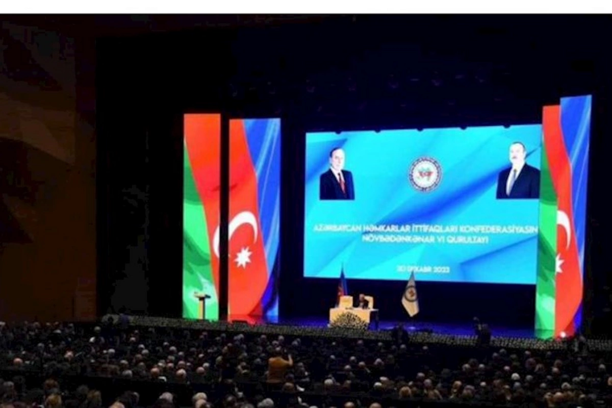 AHİK-in qurultayında İlham Əliyevin namizədliyinin dəstəklənməsi barədə bəyanat qəbul edildi