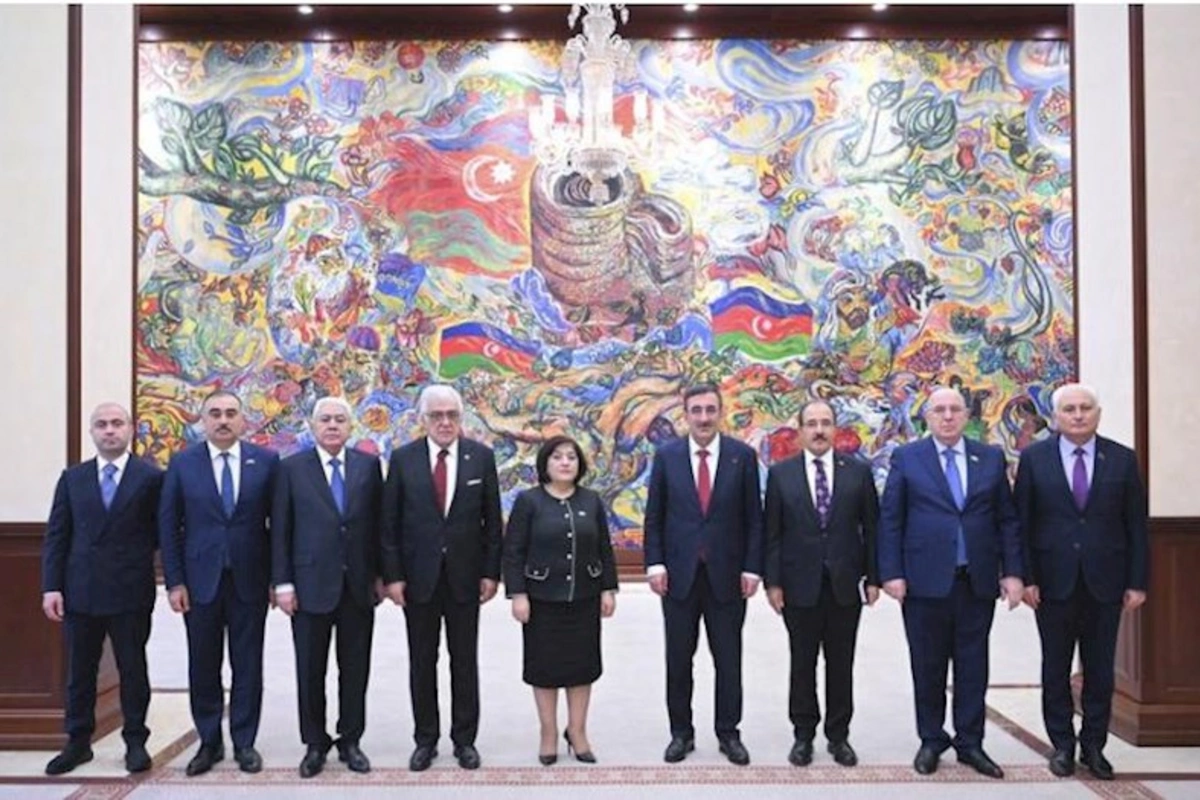 Milli Məclisin sədri Türkiyənin vitse-prezidenti ilə görüşdü