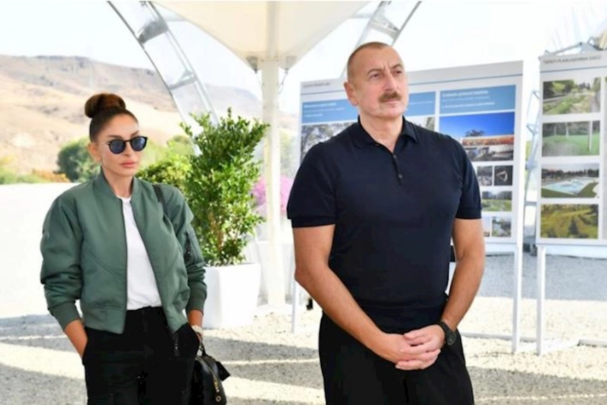Şuşada Şirin su hamamının bərpadan sonra açılışı