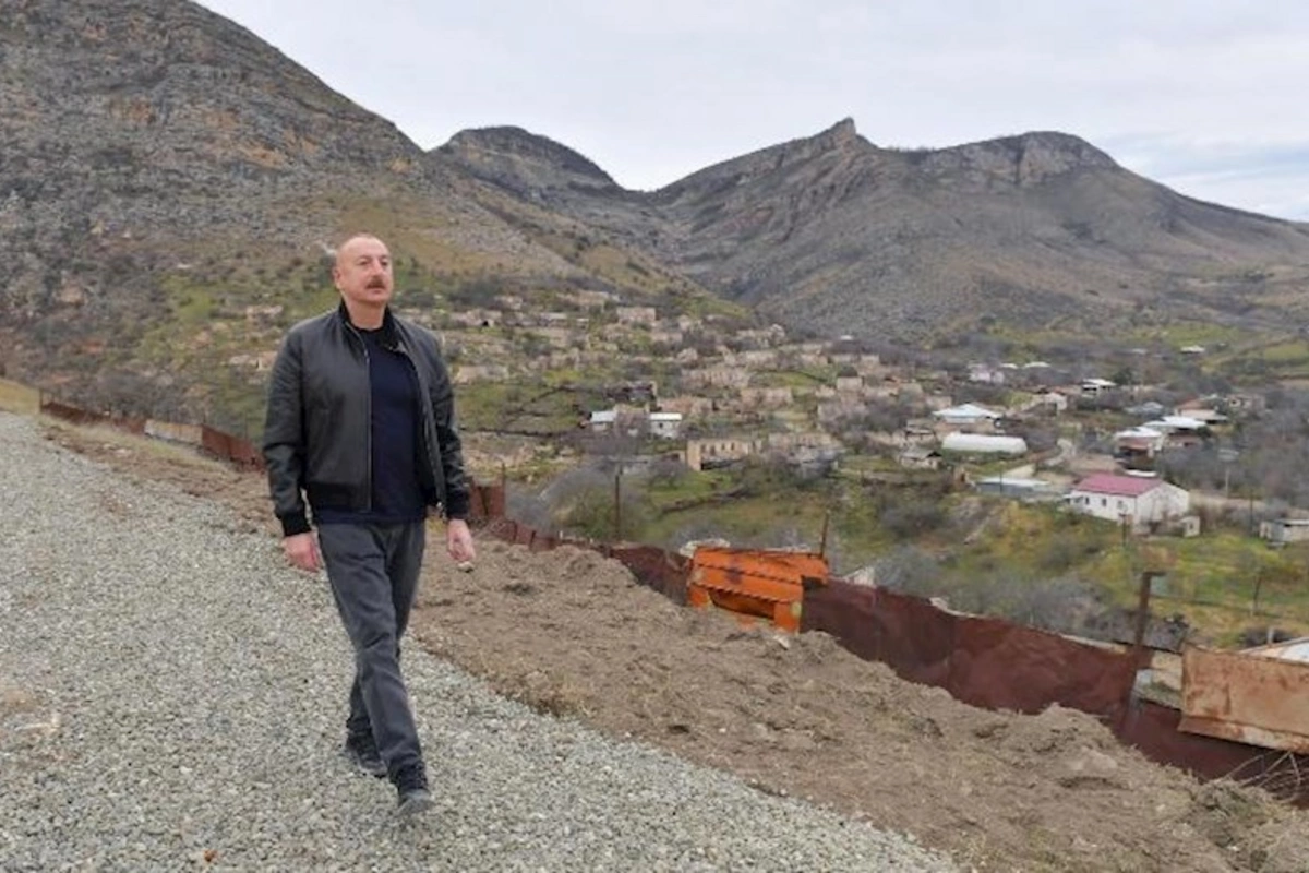 Prezident Xocalının Pircamal kəndində