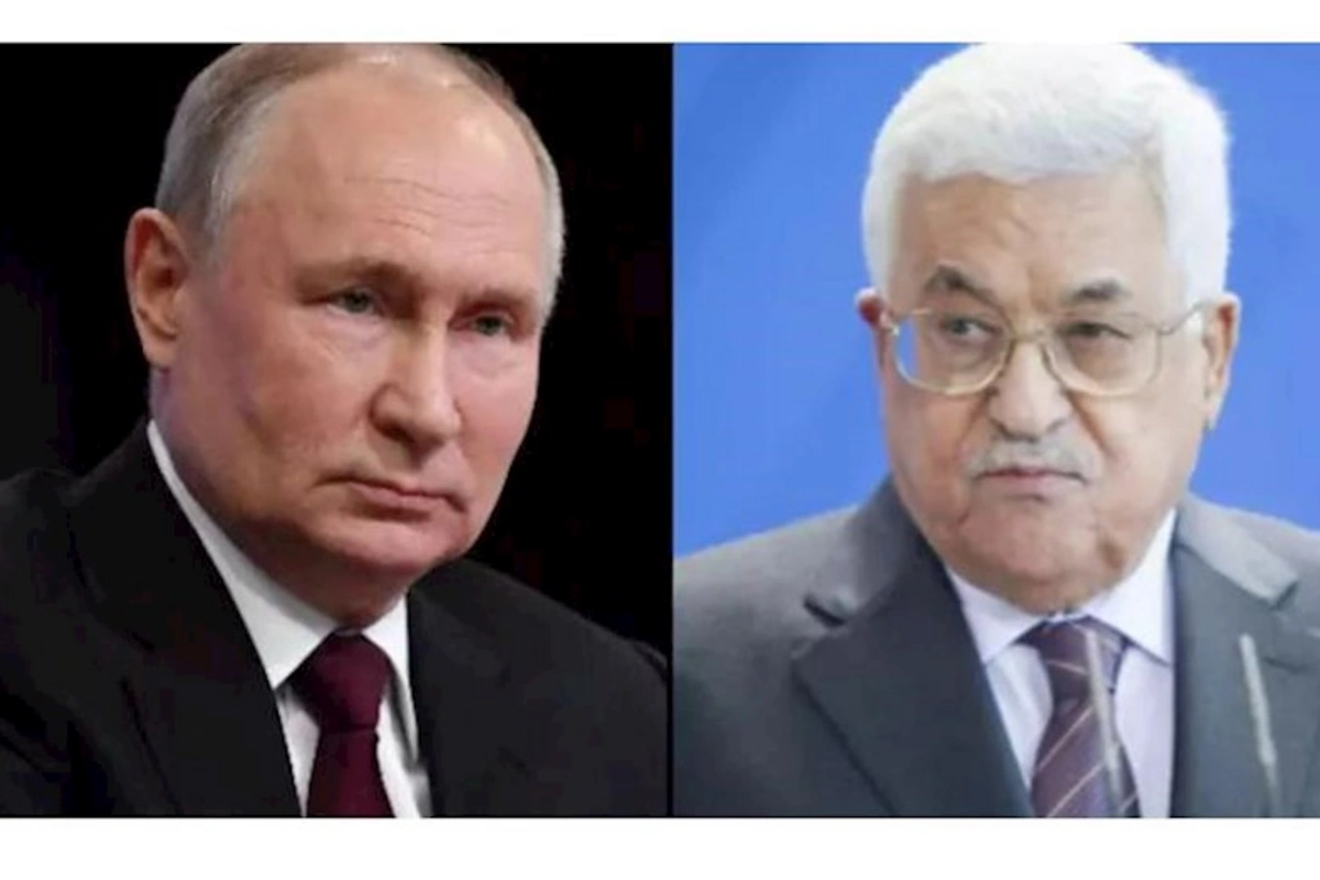 Putin Fələstin prezidenti Mahmud Abbasla telefonla danışıb