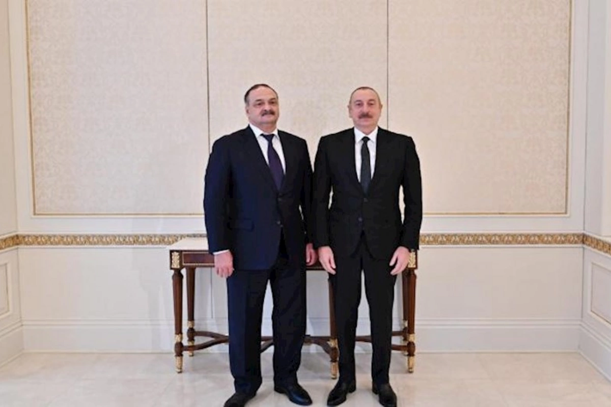 Dağıstan rəhbəri İlham Əliyevi təbrik etdi