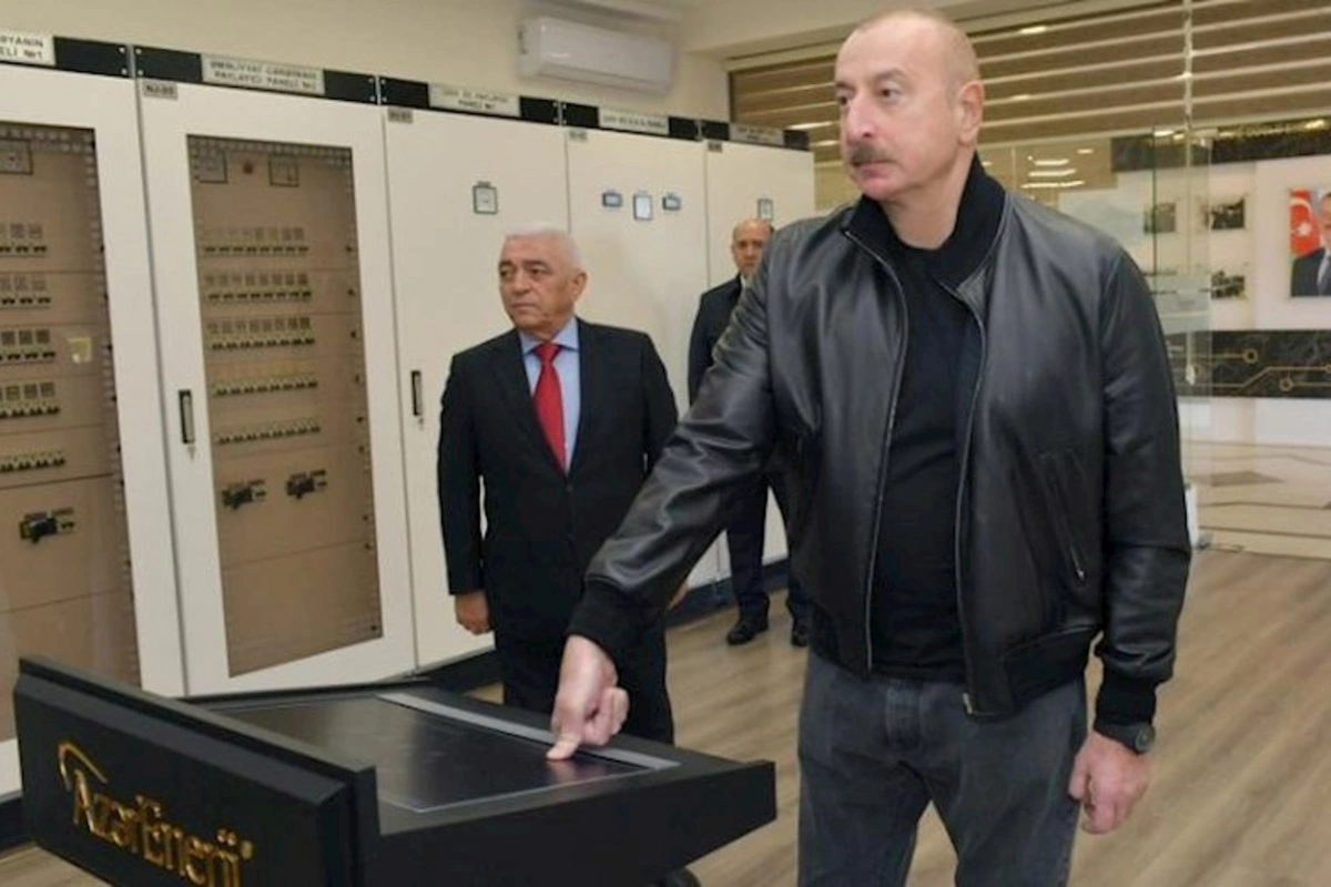 İlham Əliyev və Mehriban Əliyeva “Ağdam” qovşaq yarımstansiyasının açılışında iştirak ediblər