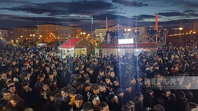 Naxçıvanda ilk dəfə “Snowfest-Qış festivalı” keçirilir — FOTO