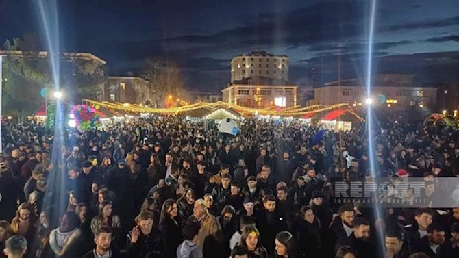 Naxçıvanda ilk dəfə “Snowfest-Qış festivalı” keçirilir — FOTO