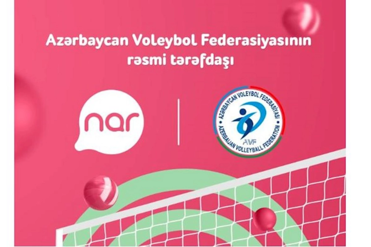 “Nar” Azərbaycan Voleybol Federasiyasının rəsmi tərəfdaşıdır
