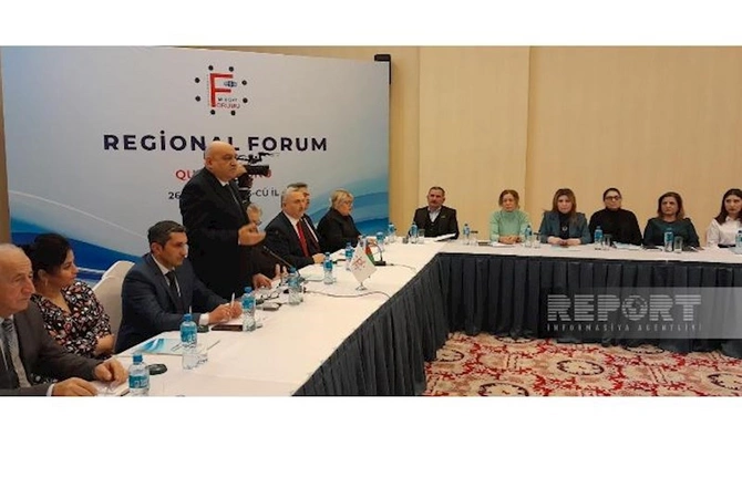 Milli QHT Forumu Qubada regional forum keçirib — FOTOLAR Milli QHT Forumu Qubada regional forum keçirib — FOTOLAR