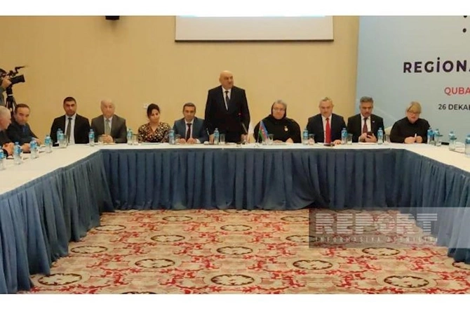 Milli QHT Forumu Qubada regional forum keçirib — FOTOLAR Milli QHT Forumu Qubada regional forum keçirib — FOTOLAR