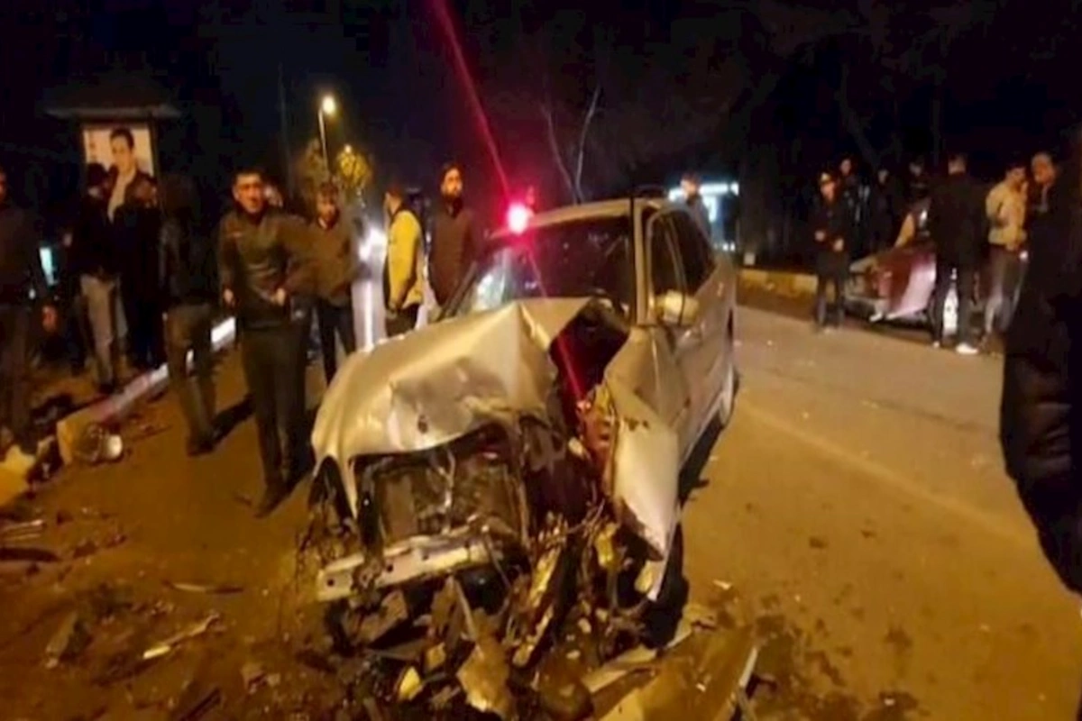 Göygöldə minik avtomobili aşıb, xəsarət alan var