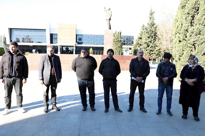 Beyləqan rayon sahibkarları Açıq mikrofonda — FOTOLAR