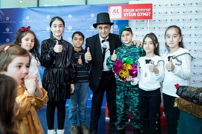 “AL Market” qəhrəmanlarımızın övladları üçün Bayram şənliyi keçirib — FOTOLAR