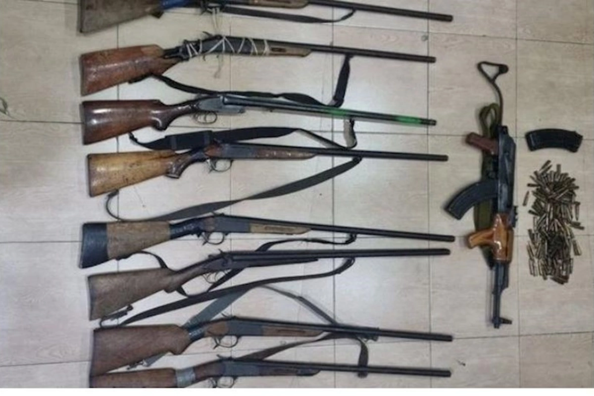 Saatlıda 31 odlu silah təhvil götürülüb