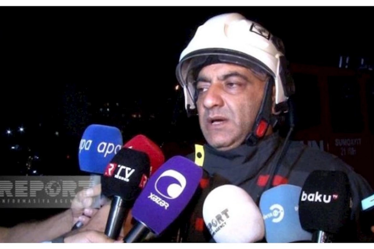 Sumqayıt şəhər Dövlət Yanğından Mühafizə idarəsinə yeni rəis təyin edilib