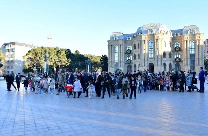 Abşeronda şəhid övladları üçün şənlik keçirilib — FOTOLAR Abşeronda şəhid övladları üçün şənlik keçirilib — FOTOLAR