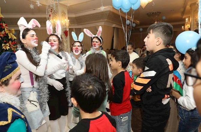 Abşeronda şəhid övladları üçün şənlik keçirilib — FOTOLAR Abşeronda şəhid övladları üçün şənlik keçirilib — FOTOLAR
