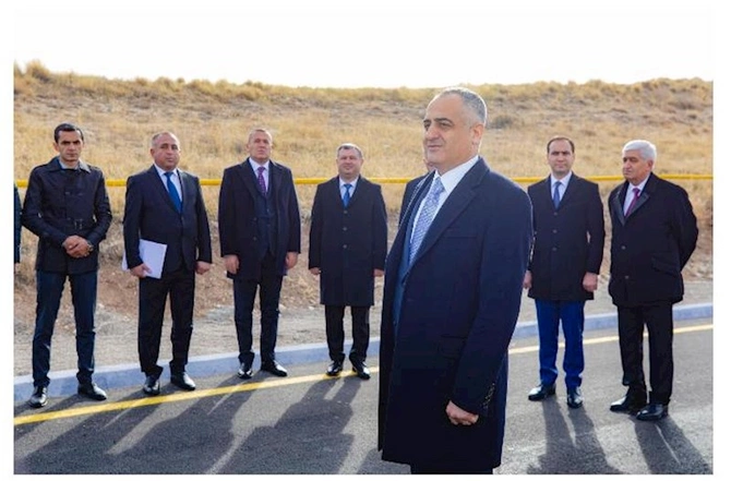 Gərməçataq kənd yolu istifadəyə verilib — FOTO Gərməçataq kənd yolu istifadəyə verilib — FOTO