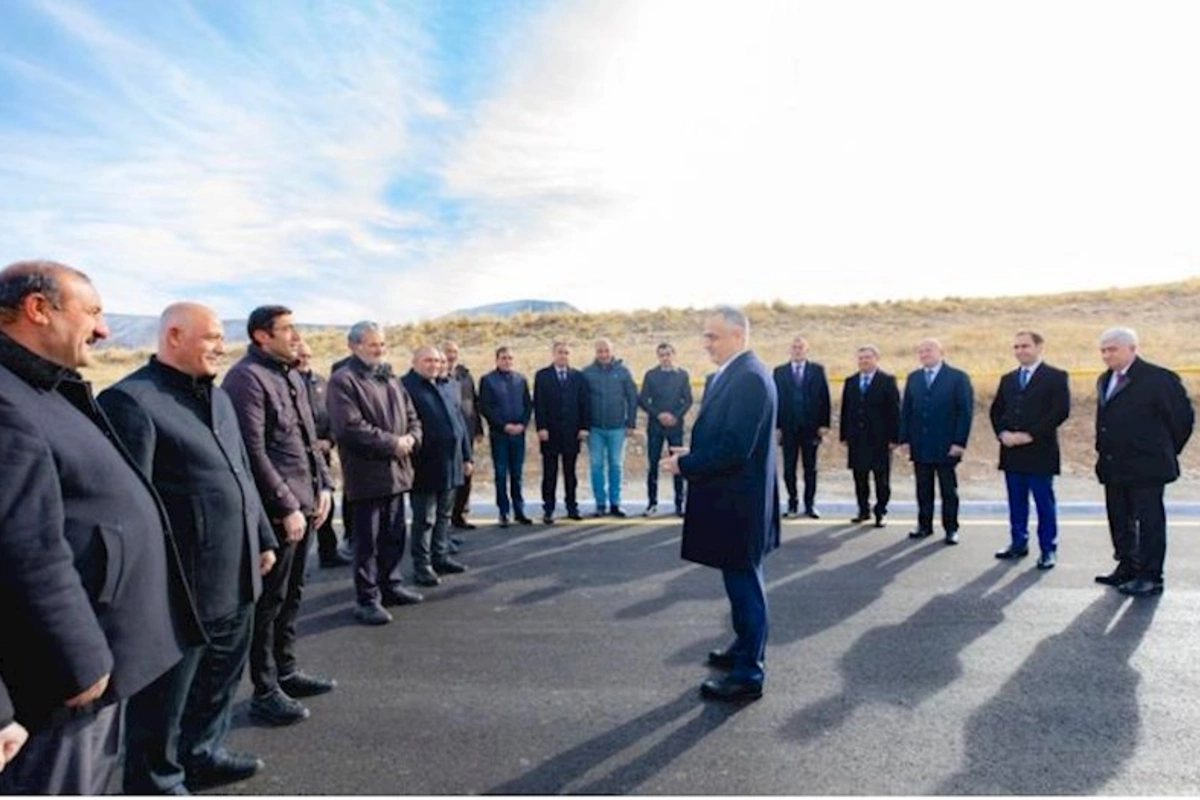 Gərməçataq kənd yolu istifadəyə verilib — FOTO