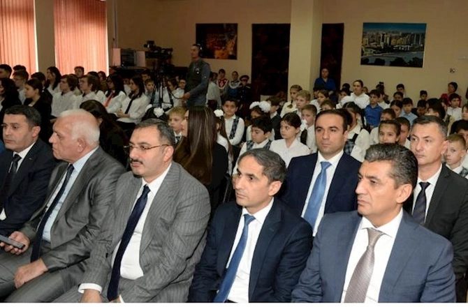 Həştərxanda Heydər Əliyevin 100 illik yubileyinə həsr olunmuş təntənəli tədbir keçirildi — FOTOLAR