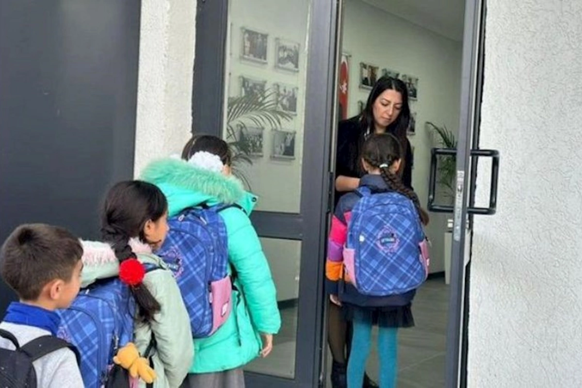Laçındakı məktəb dezinfeksiya olunub — FOTO